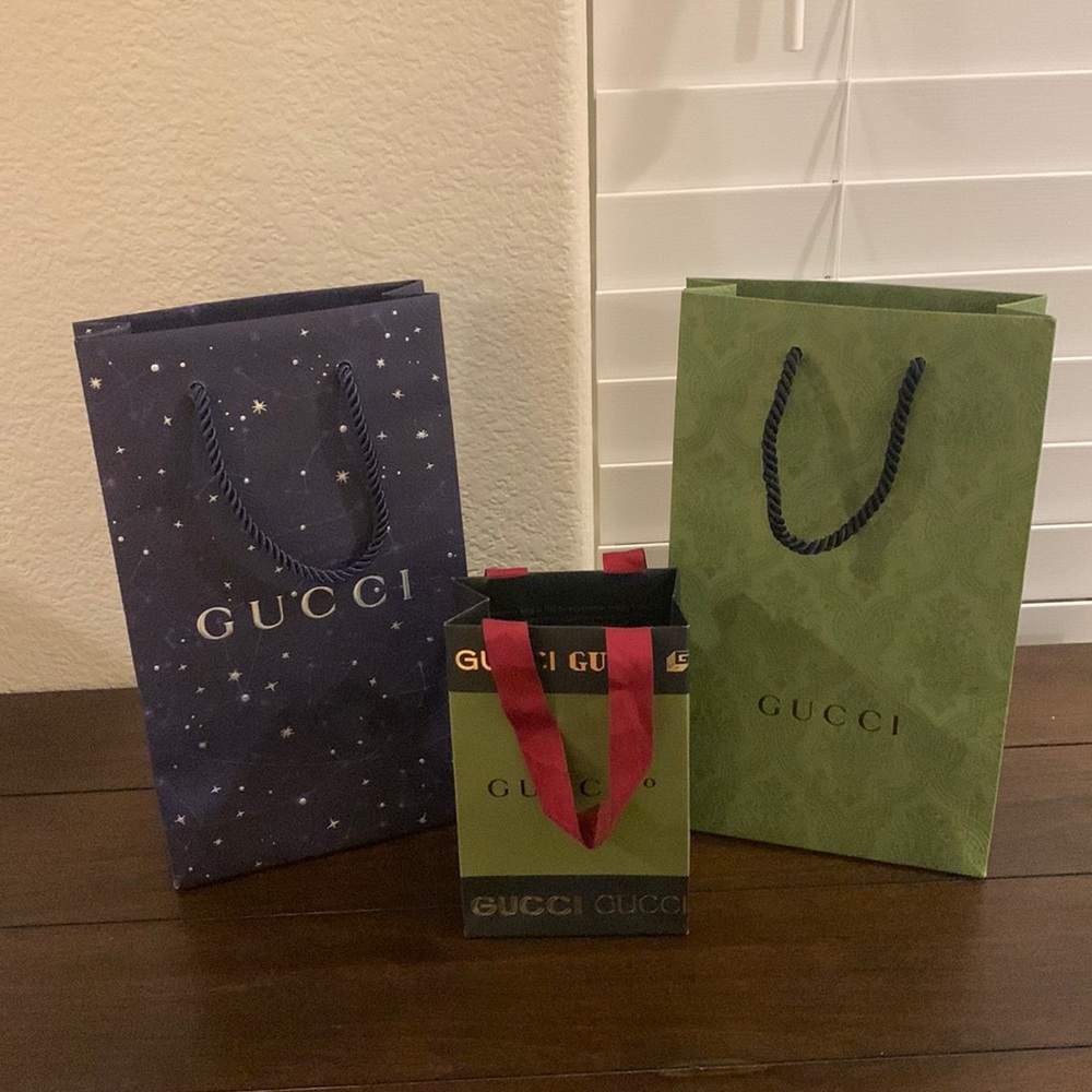 Set of 3 Gucci Bags & Dustbag